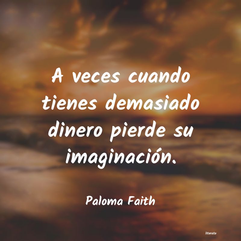frases de Paloma Faith