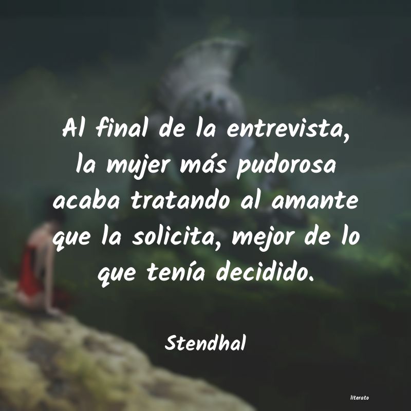 Frases de Stendhal