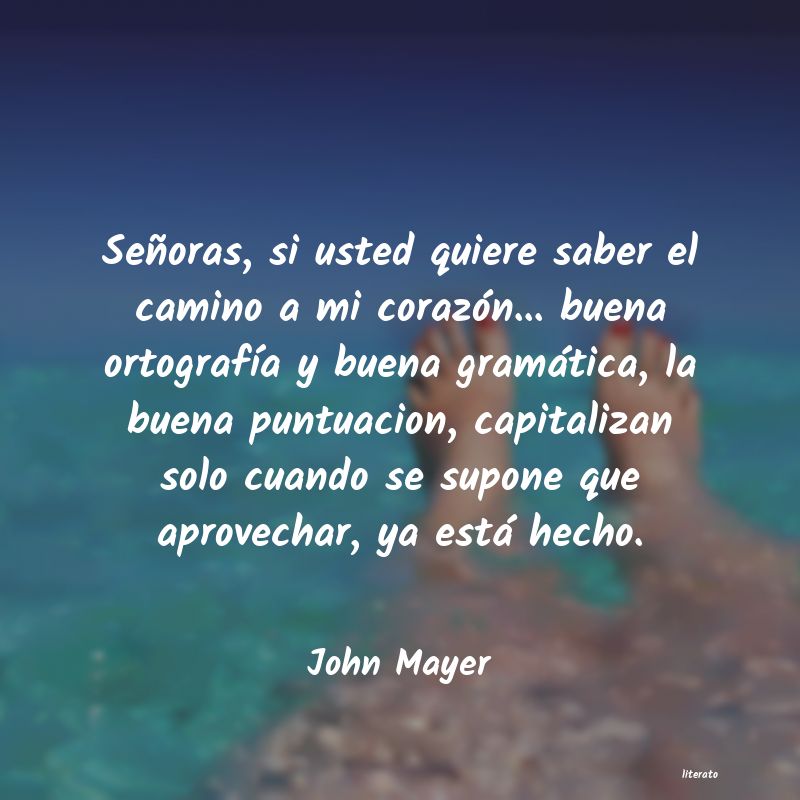 Frases de John Mayer