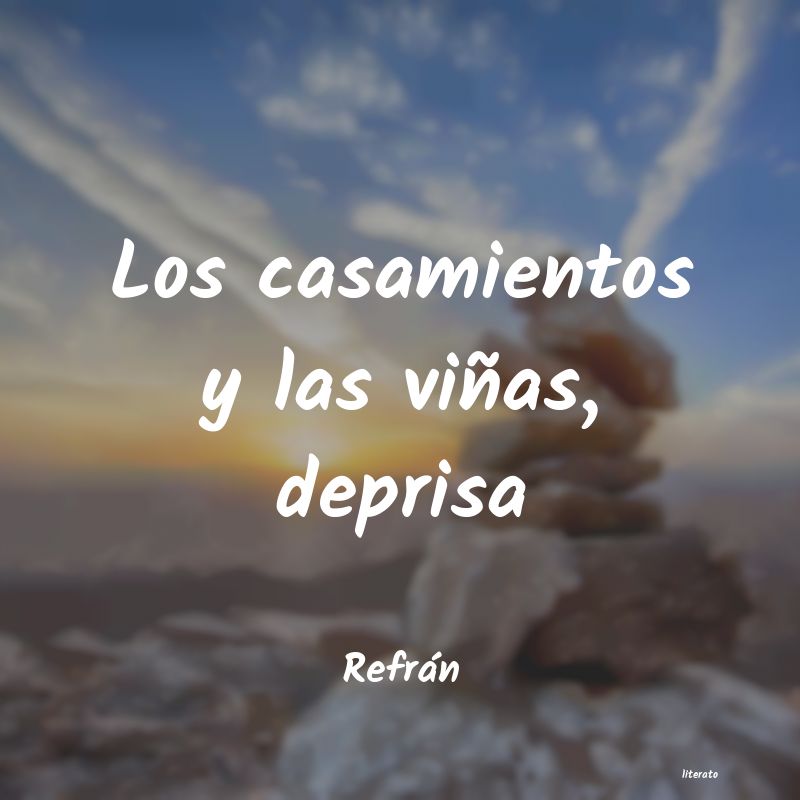 frases de Refrán