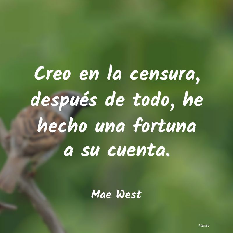 Frases de Mae West