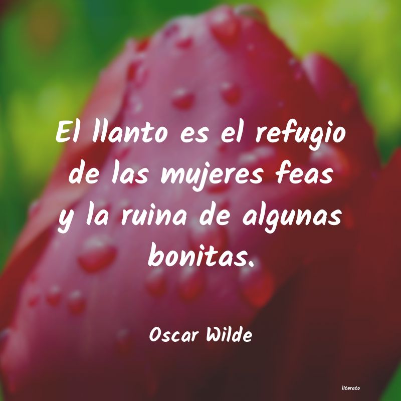 frases de Oscar Wilde