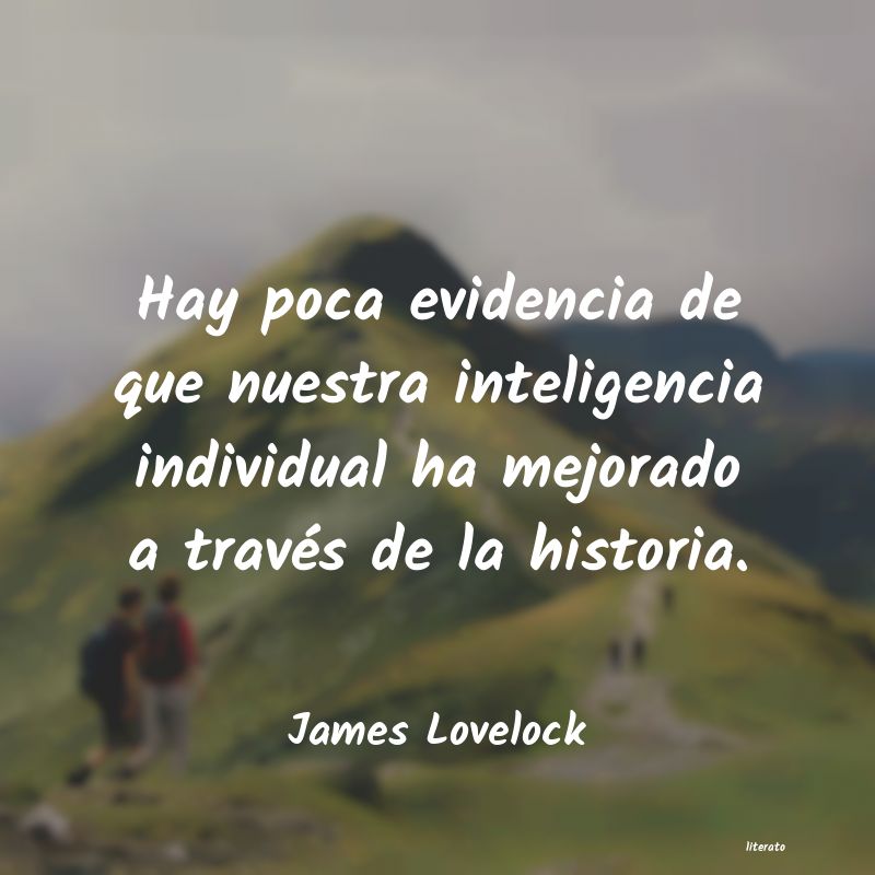 Frases de James Lovelock