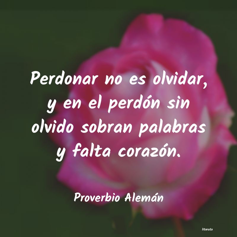 Frases de Proverbio Alemán