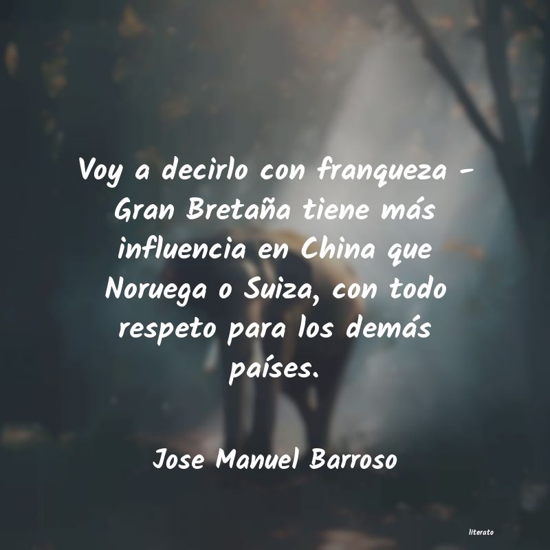 frases de Jose Manuel Barroso