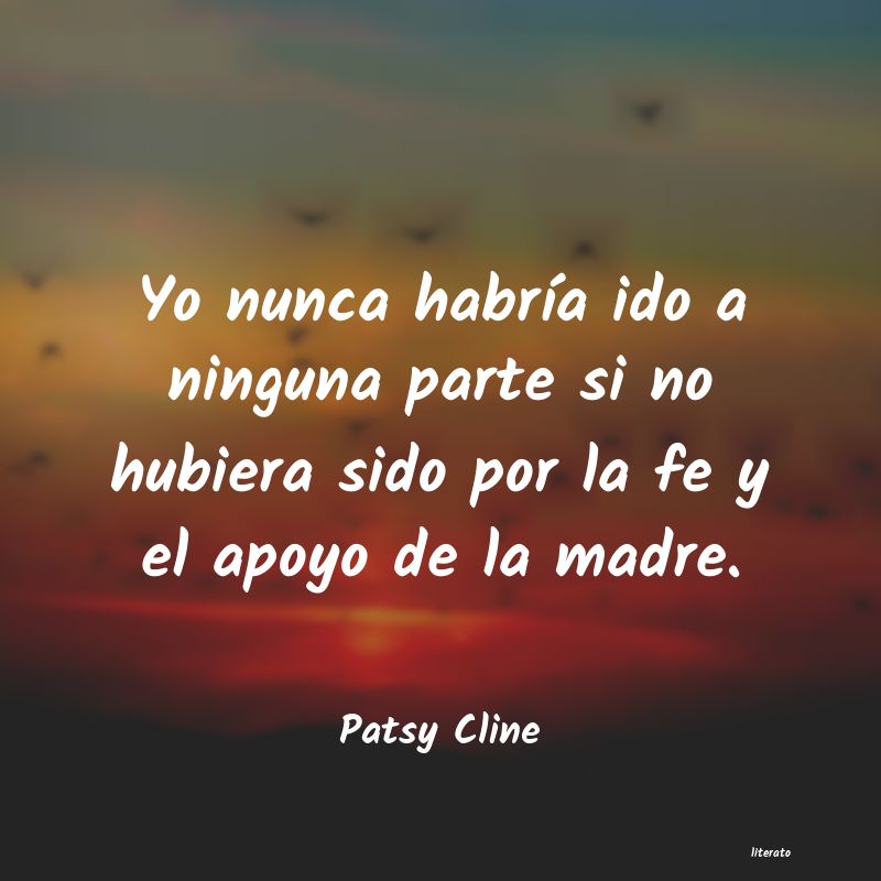 frases de Patsy Cline