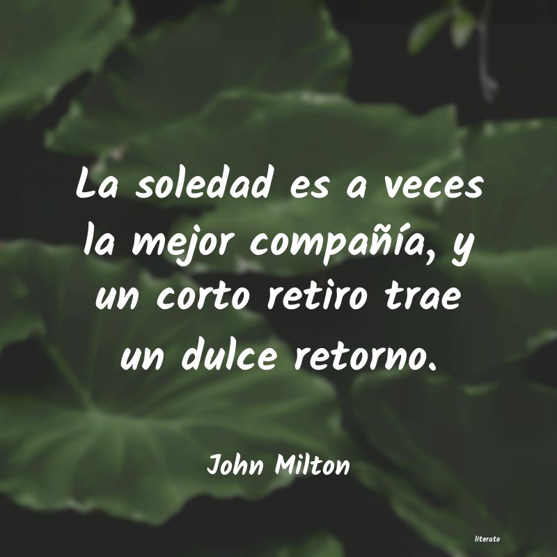 frases de John Milton