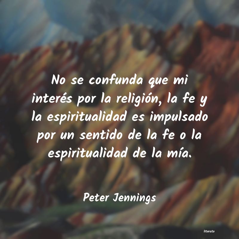 frases de Peter Jennings
