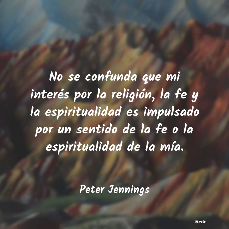 Frases de Peter Jennings