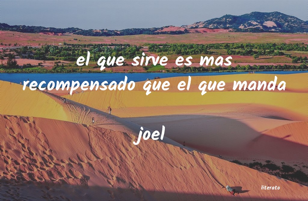 Frases de joel