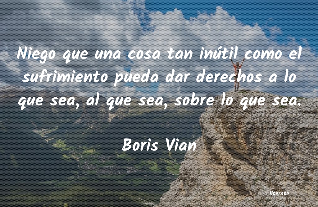 Frases de Boris Vian