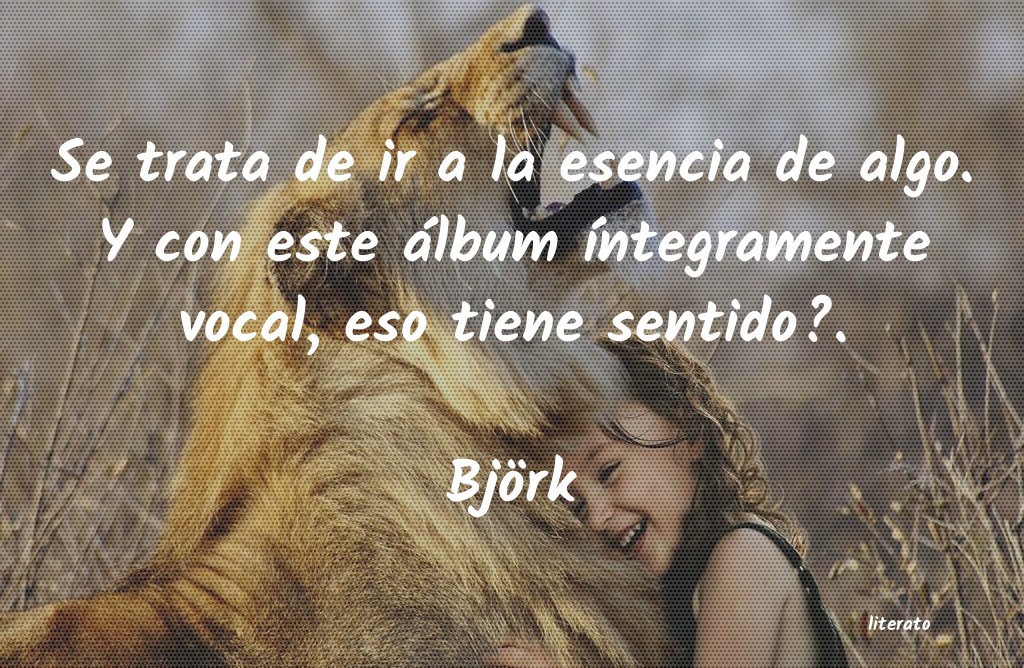 frases de Björk