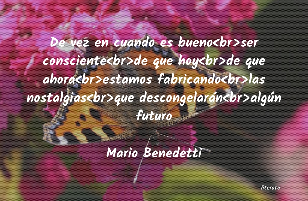 frases de Mario Benedetti
