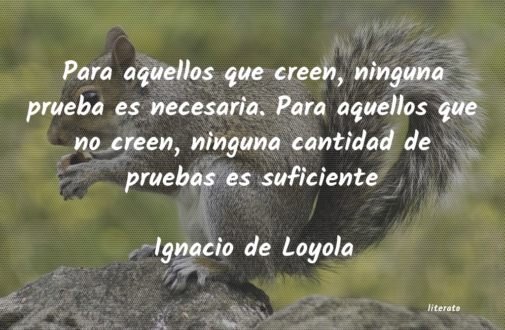 Frases de Ignacio de Loyola