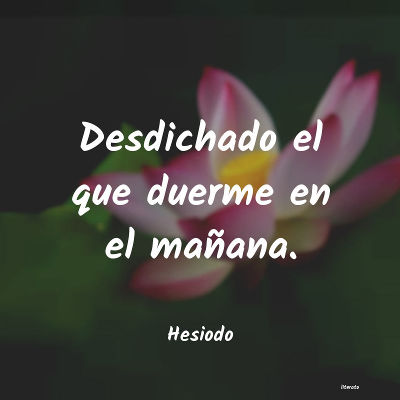 Frases de Hesiodo