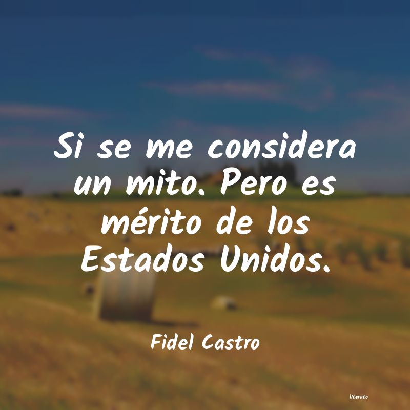 Frases de Fidel Castro