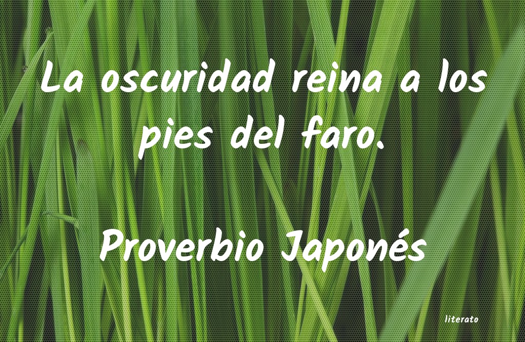 Frases de Proverbio Japonés