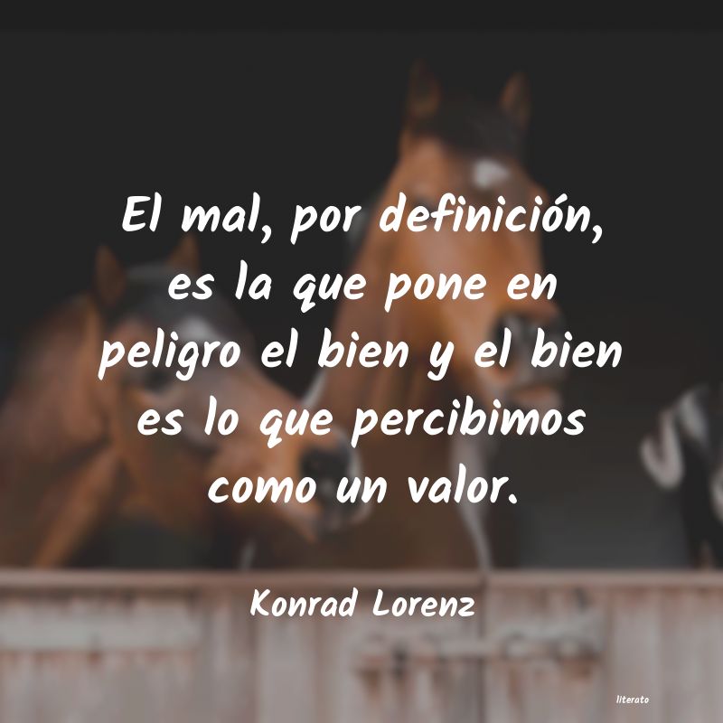 frases de Konrad Lorenz
