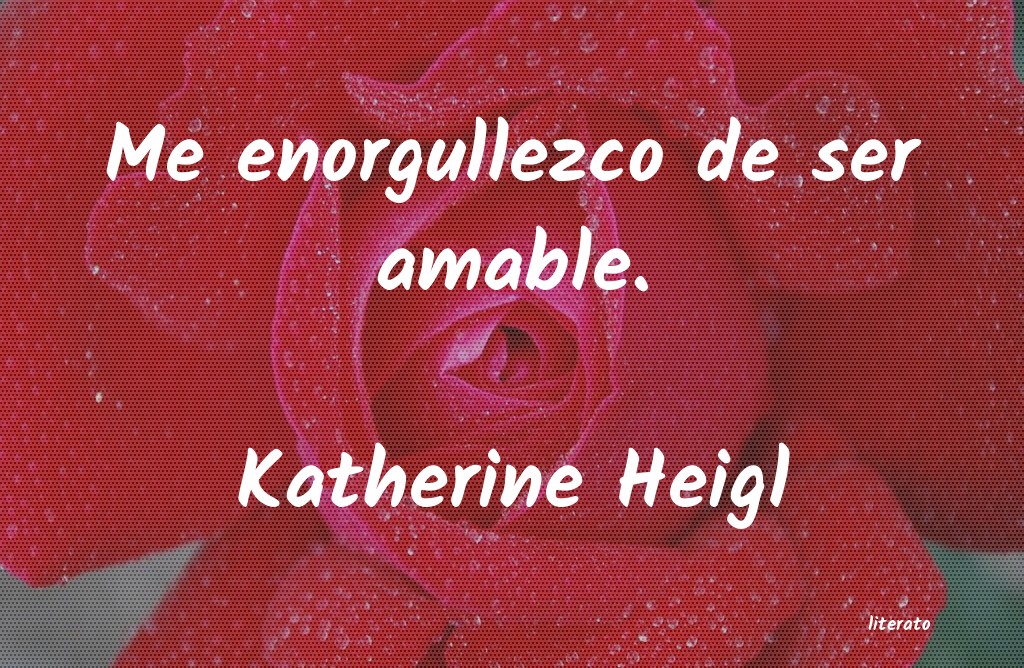 Frases de Katherine Heigl