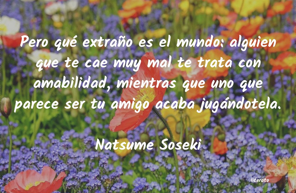 Frases de Natsume Soseki