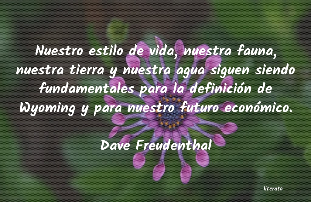 Frases de Dave Freudenthal