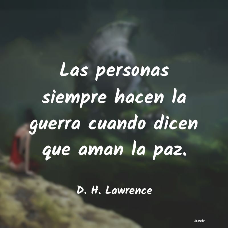 frases de D. H. Lawrence