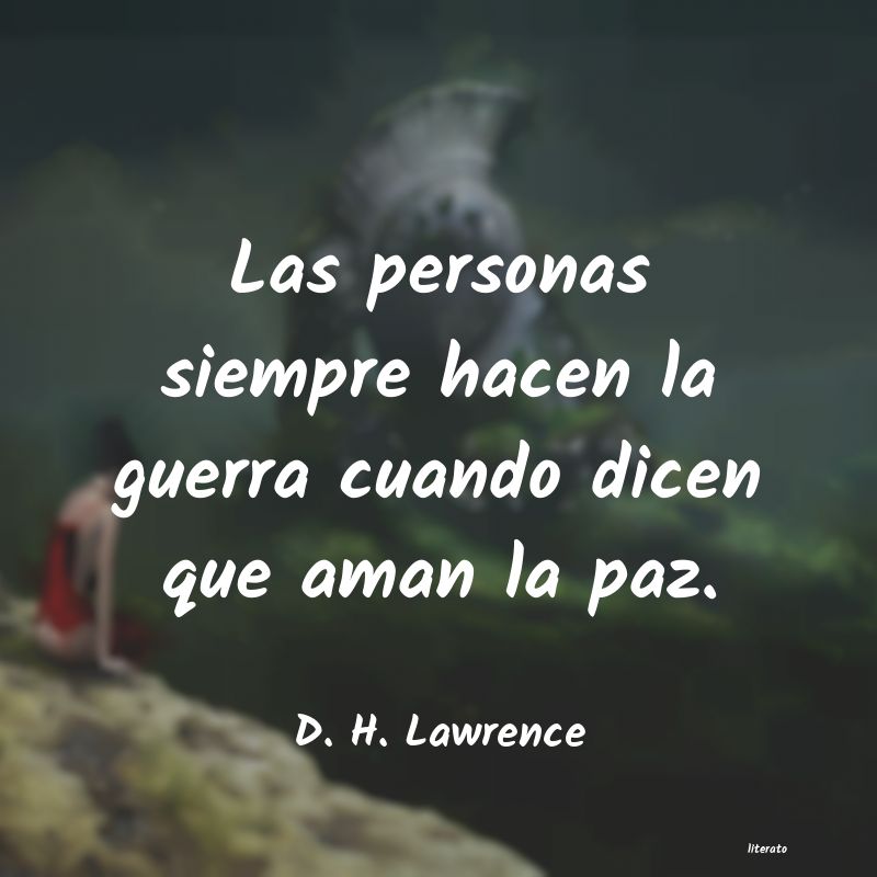 Frases de D. H. Lawrence