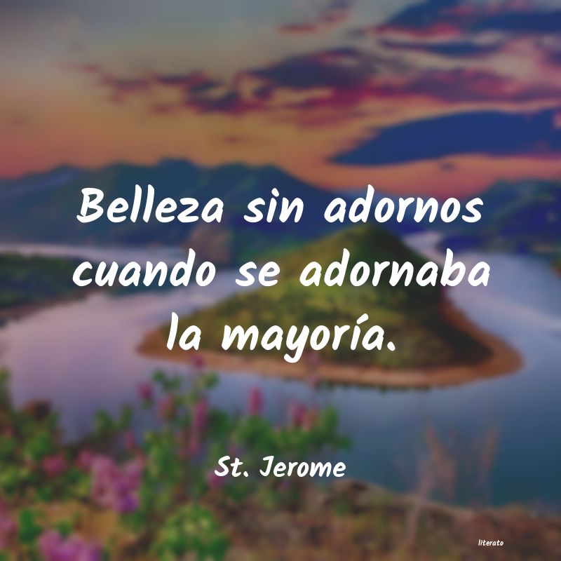 Frases de St. Jerome