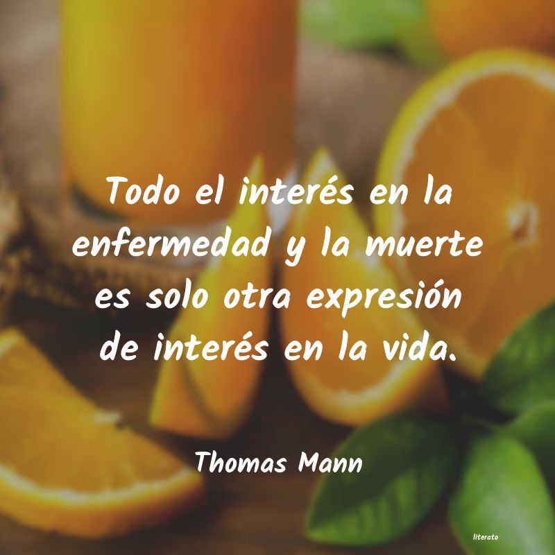 Frases de Thomas Mann