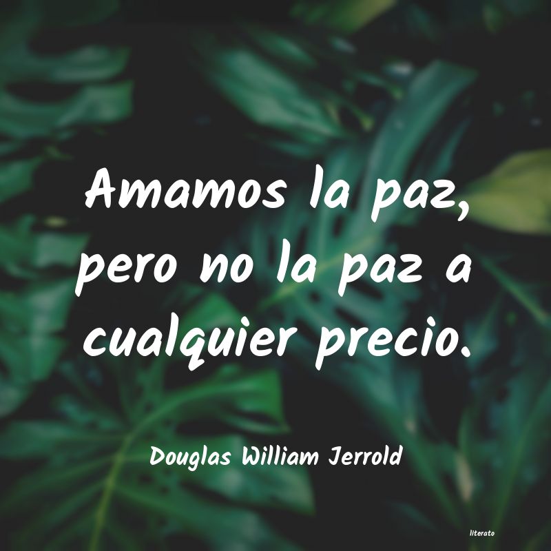 frases de Douglas William Jerrold