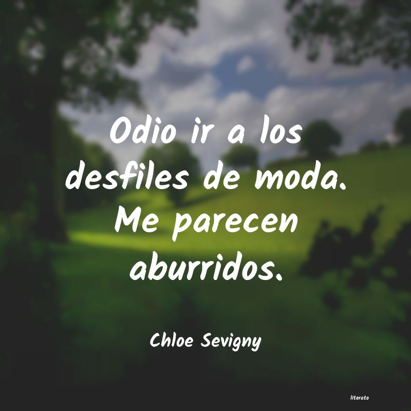 frases de Chloe Sevigny