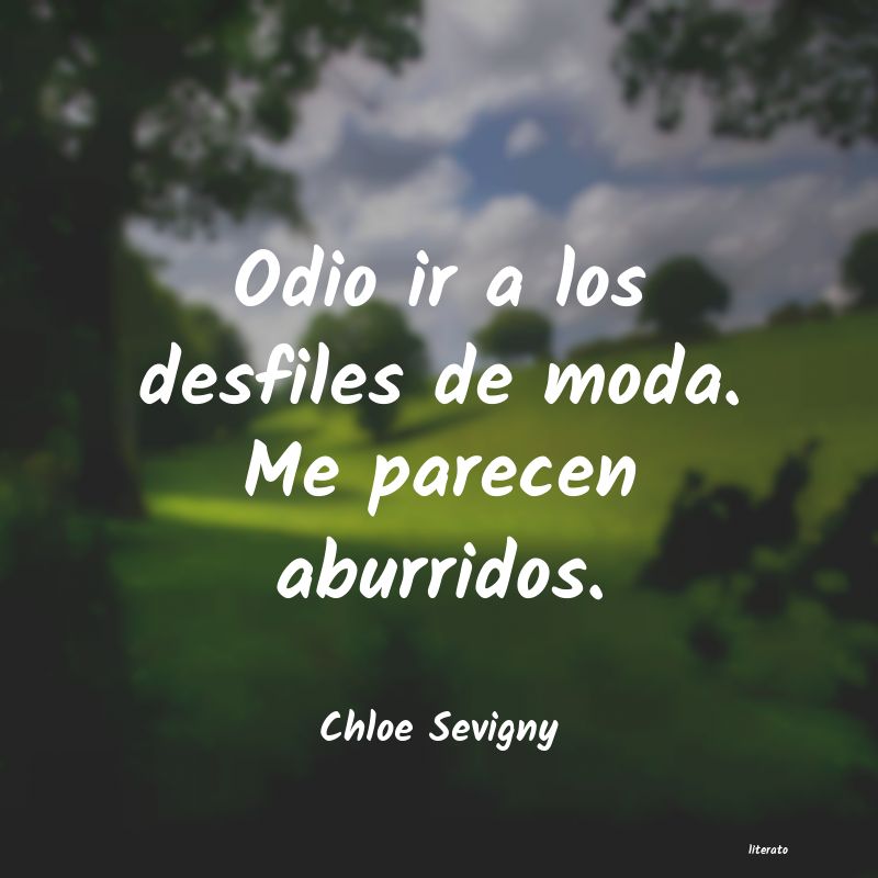 Frases de Chloe Sevigny