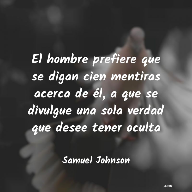 Frases de Samuel Johnson