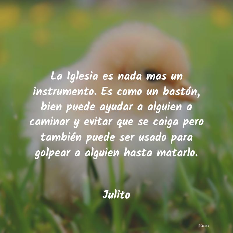 Frases de Julito