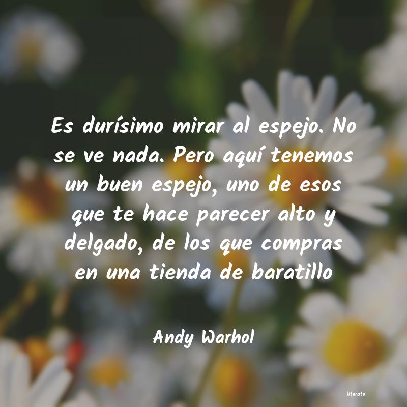 Frases de Andy Warhol