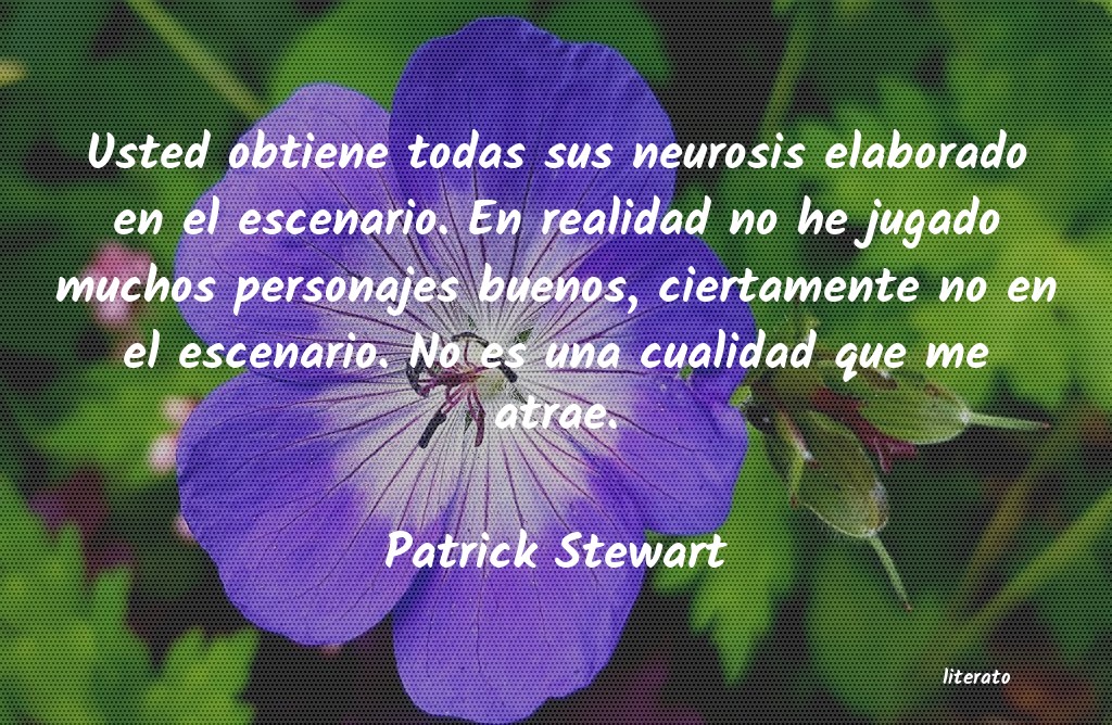 Frases de Patrick Stewart