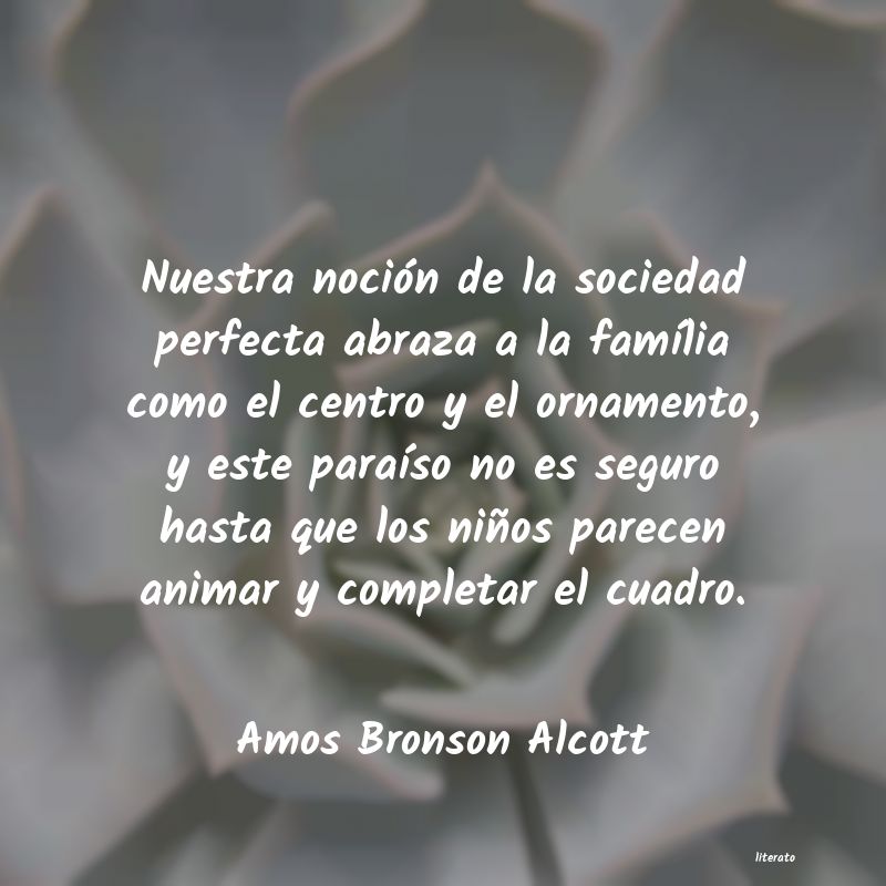 Frases de Amos Bronson Alcott