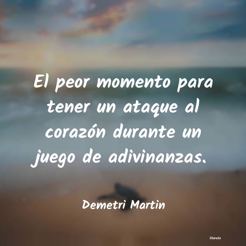 Frases de Demetri Martin