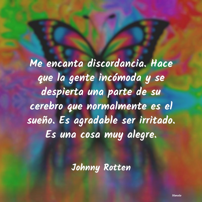 Frases de Johnny Rotten