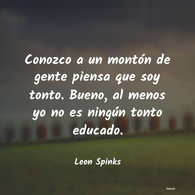 frases de Leon Spinks