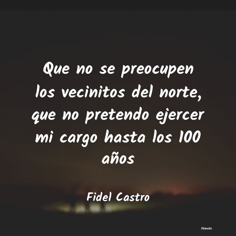 frases de Fidel Castro
