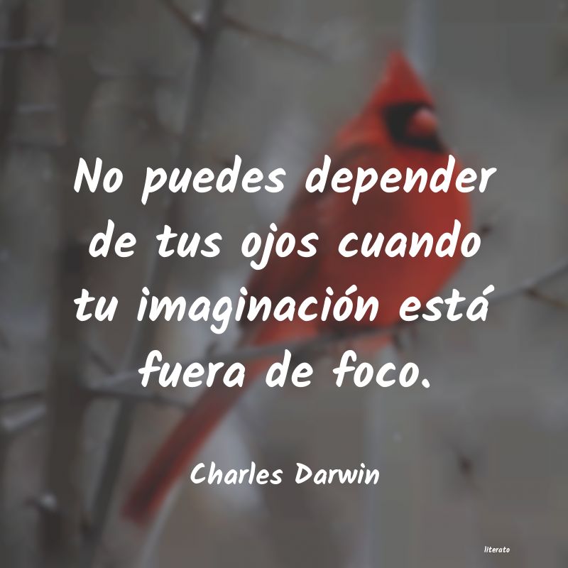 Frases de Charles Darwin