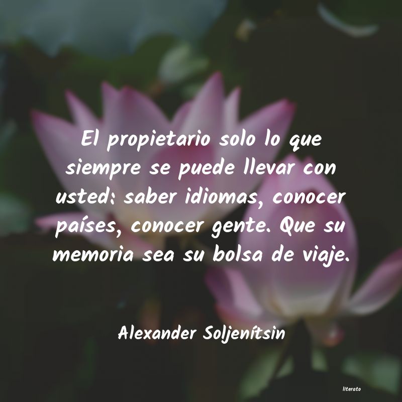 Frases de Alexander Soljenítsin