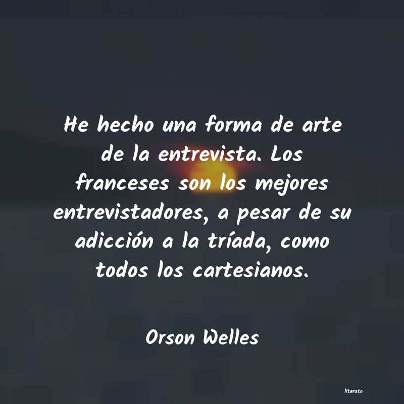 frases de Orson Welles