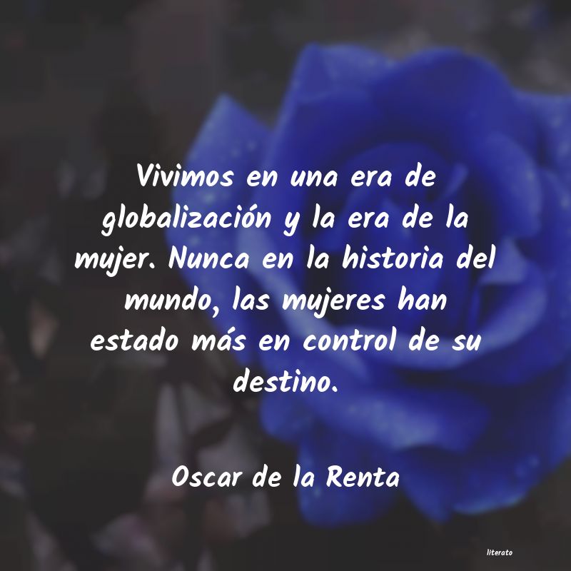 frases de Oscar de la Renta