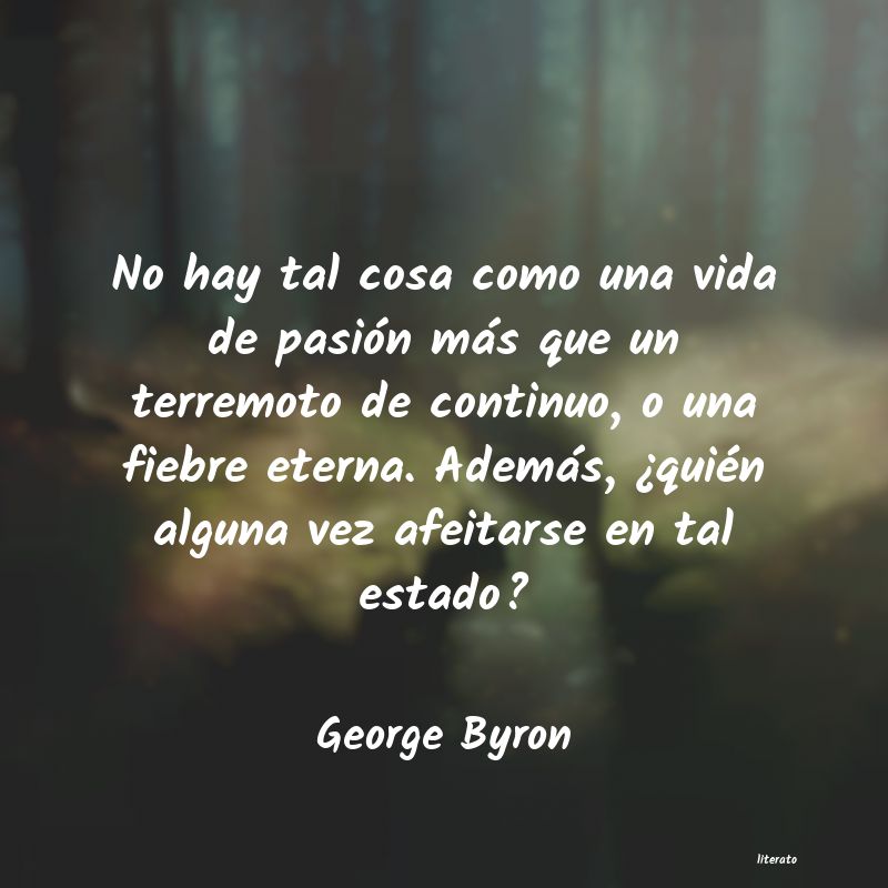 Frases de George Byron