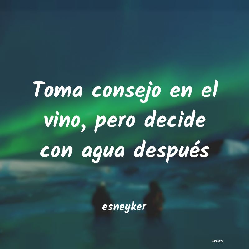 dar consejo al que lo necesita