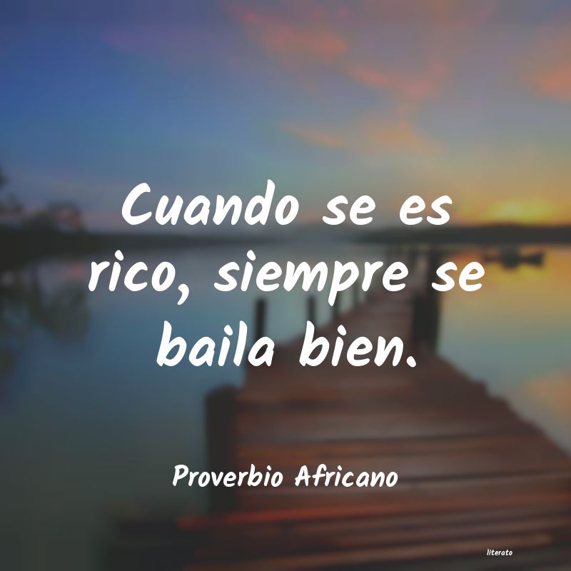 Frases de Proverbio Africano