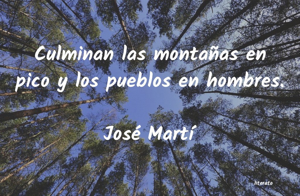 frases de JosÃ© MartÃ­