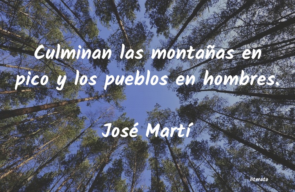 Frases de José Martí